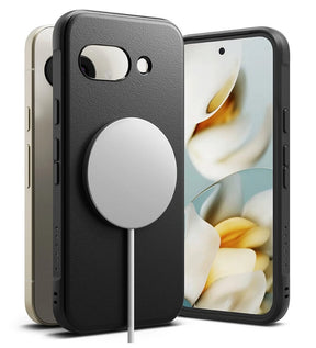 Magsafe Силиконов Калъф за Google Pixel 9А, Ringke Onyx Case, Черен