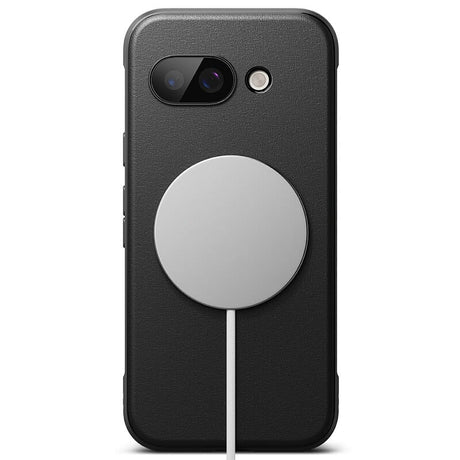 Magsafe Силиконов Калъф за Google Pixel 9А, Ringke Onyx Case, Черен (3)