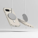Magsafe Калъф за Google Pixel 9A, Ringke Fusion Magnetic Case, Прозрачен (4)