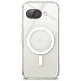 Magsafe Калъф за Google Pixel 9A, Ringke Fusion Magnetic Case, Прозрачен (3)
