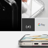 Противоударен Хибриден Калъф за Google Pixel 9A, Ringke Fusion Case, Прозрачен (6)