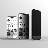 Затъмняващ Протектор за Samsung S25, Ringke Privacy Easy Slide Glass 2бр., Черен (3)