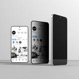 Затъмняващ Протектор за Samsung S25 Plus, Ringke Privacy Easy Slide Glass 2бр., Черен (3)