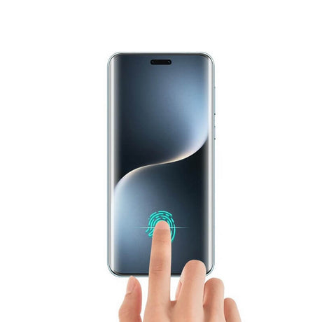 Стъклен Протектор с UV лепило за Honor Magic 7 Pro, UV 3D Glass, Прозрачен (5)