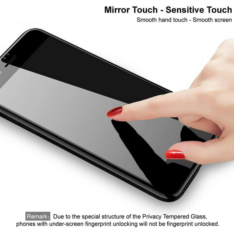 Затъмняващ Протектор за Honor Magic 7 Lite, Imak Privacy Anti-Spy Glass, Черен (6)