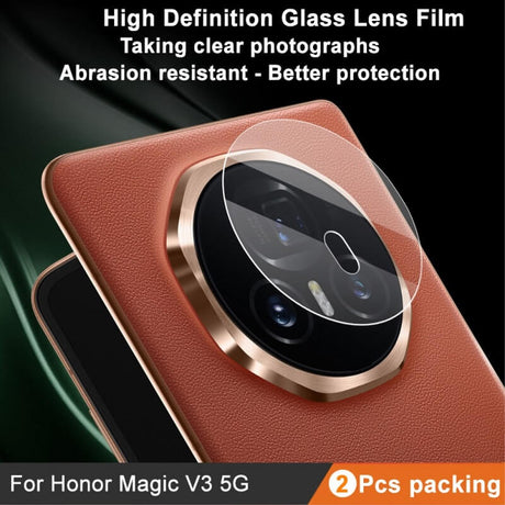 Протектор за Камерата на Honor Magic V3, Imak Full Cam Glass, Прозрачен (3)