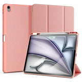Калъф с Pen Поставка за iPad Air 13" M4/ M3/ M2, Dux Ducis Domo Case, Розов