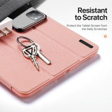 Калъф с Pen Поставка за iPad Air 13" M4/ M3/ M2, Dux Ducis Domo Case, Розов (6)