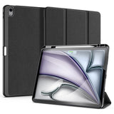 Калъф с Pen Поставка за iPad Air 13" M4/ M3/ M2, Dux Ducis Domo Case, Черен