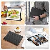Калъф с Pen Поставка за iPad Air 13" M4/ M3/ M2, Dux Ducis Domo Case, Черен (10)