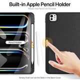 Калъф с Pen Поставка за iPad Pro 13 2025-2024, Dux Ducis Domo Case, Черен (4)