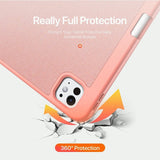 Калъф с Pen Поставка за iPad Pro 11 2025-2024, Dux Ducis Domo Case, Розов (11)