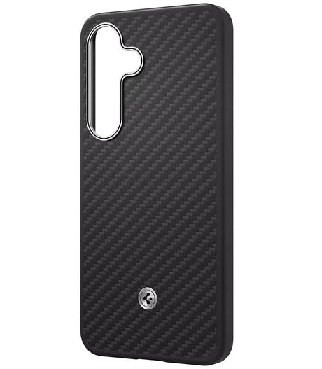 Magsafe Калъф за Samsung S25 Plus, Spigen Enzo Aramid Case, Черен (3)