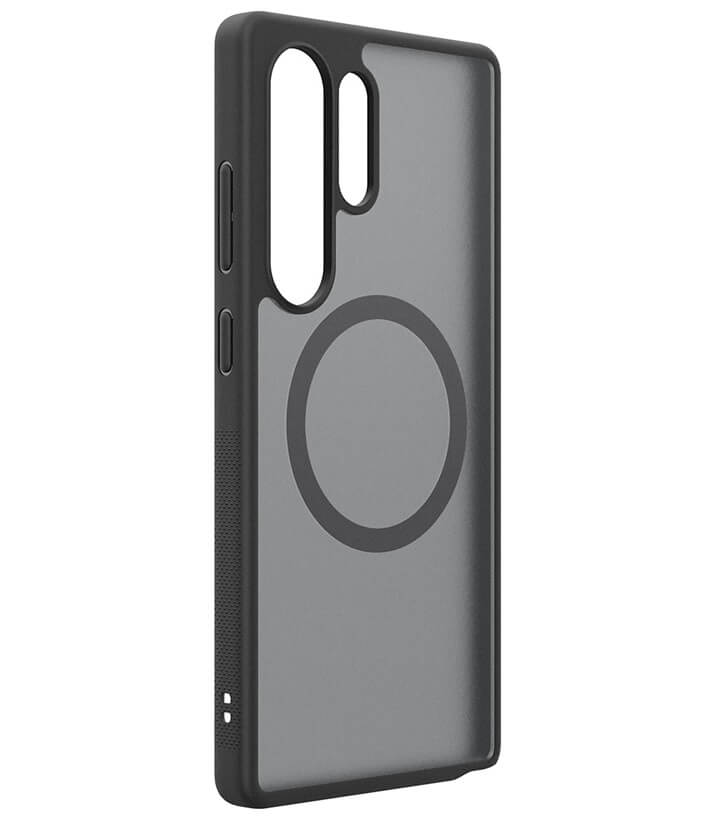 Magsafe Калъф за Samsung S25 Ultra, Spigen Capella Magnet Case, Черен (2)