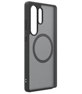 Magsafe Калъф за Samsung S25 Ultra, Spigen Capella Magnet Case, Черен (2)