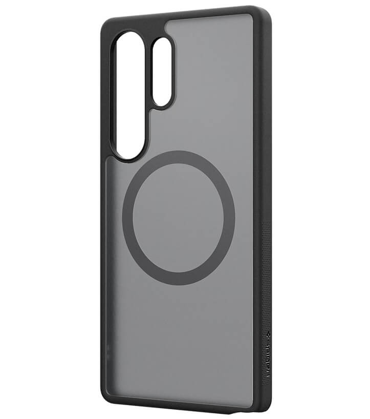 Magsafe Калъф за Samsung S25 Ultra, Spigen Capella Magnet Case, Черен (3)