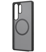 Magsafe Калъф за Samsung S25 Ultra, Spigen Capella Magnet Case, Черен (3)