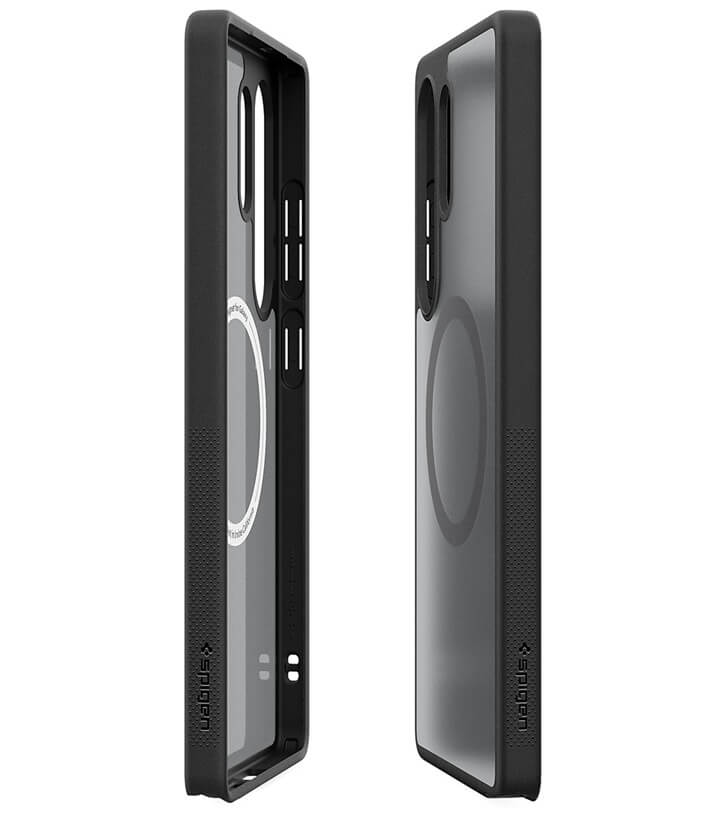 Magsafe Калъф за Samsung S25 Ultra, Spigen Capella Magnet Case, Черен (4)