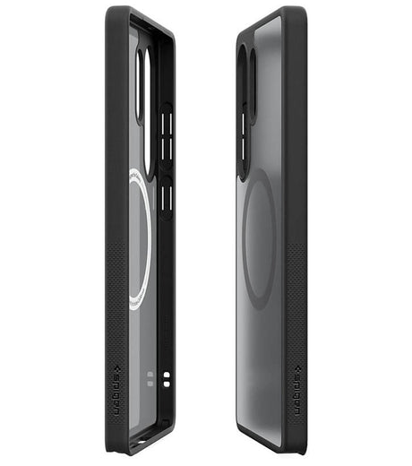 Magsafe Калъф за Samsung S25 Ultra, Spigen Capella Magnet Case, Черен (4)