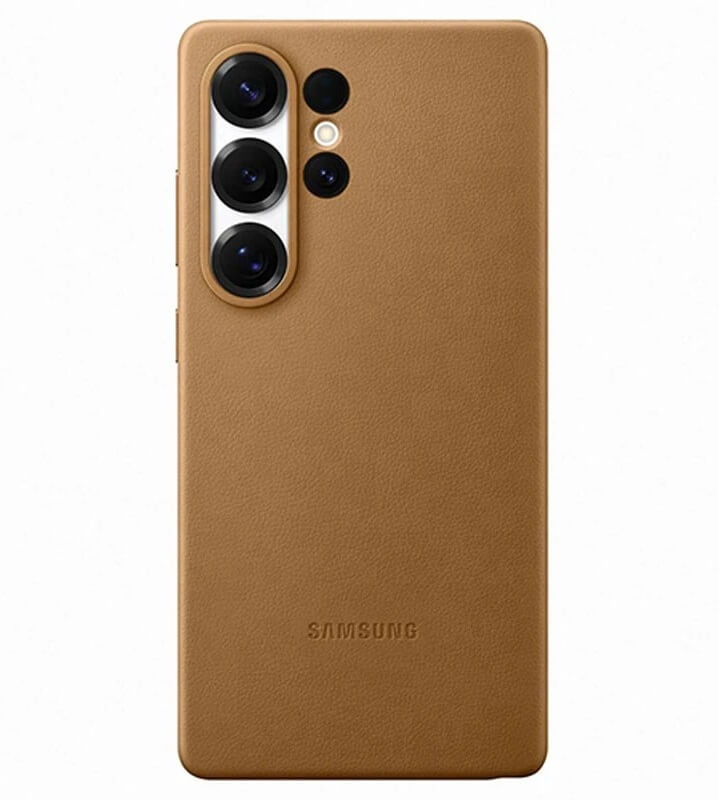 Оригинален Кожен Калъф за Samsung S25 Ultra, Kindsuit Case EF-VS938PFEGWW, Кафяв