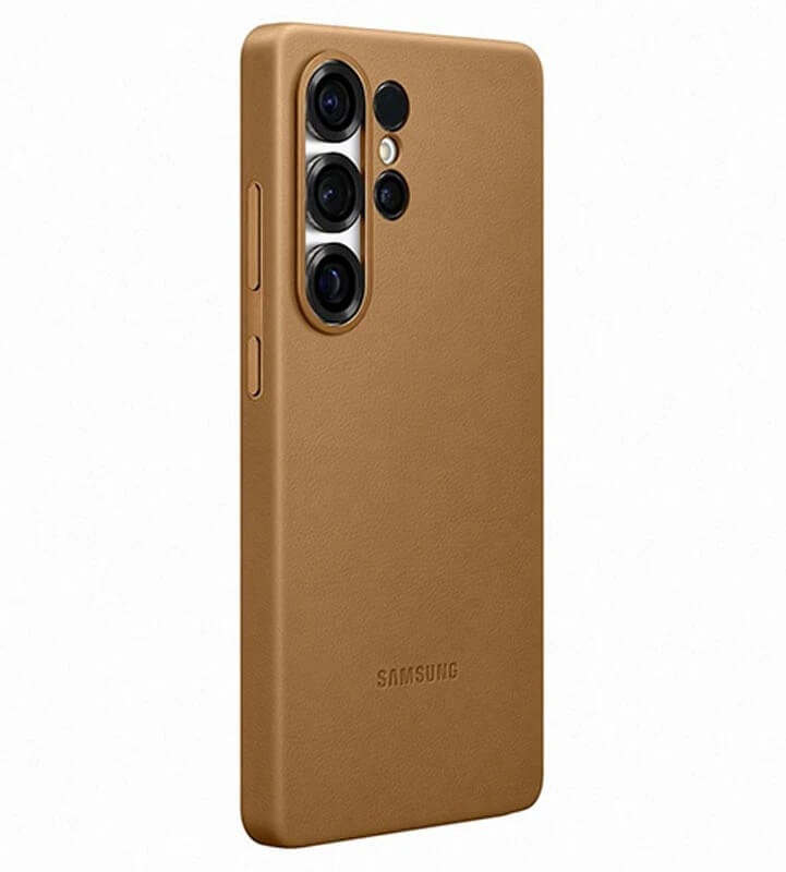 Оригинален Кожен Калъф за Samsung S25 Ultra, Kindsuit Case EF-VS938PFEGWW, Кафяв (2)