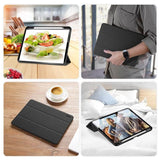 Калъф с Pen Поставка за iPad Pro 11 2025-2024, Dux Ducis Domo Case, Черен (10)
