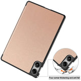 Защитен Калъф за Xiaomi Redmi Pad 1/2 Pro 12.1, Tech-Protect Trifold Slim Pen Case, Златист (6)