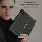 Калъф с Клавиатура за iPad Air 11" 2026-2020, Nillkin Bumper Keyboard Case, Черен (2)