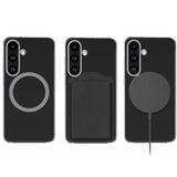 Magsafe Оригинален Калъф за Samsung S25 Plus Clear Magnet Case GP-FFS936YCATW, Прозрачен (5)