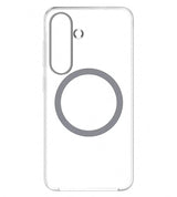 Magsafe Оригинален Калъф за Samsung S25 Plus Clear Magnet Case GP-FFS936YCATW, Прозрачен (3)