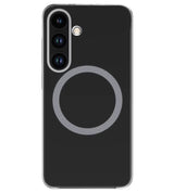 Magsafe Оригинален Калъф за Samsung S25 Clear Magnet Case GP-FPS931SAATW, Прозрачен