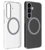 Magsafe Оригинален Калъф за Samsung S25 Plus Clear Magnet Case GP-FFS936YCATW, Прозрачен (2)