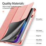 Калъф с Pen Поставка за Xiaomi Pad 8 Pro/ 8/ 7 Pro/ 7 11.2", Dux Ducis Domo Case, Розов (5)