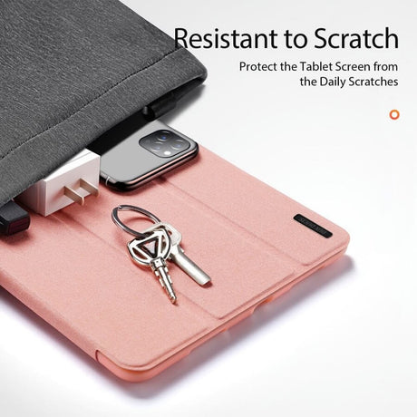 Калъф с Pen Поставка за Xiaomi Pad 8 Pro/ 8/ 7 Pro/ 7 11.2", Dux Ducis Domo Case, Розов (4)