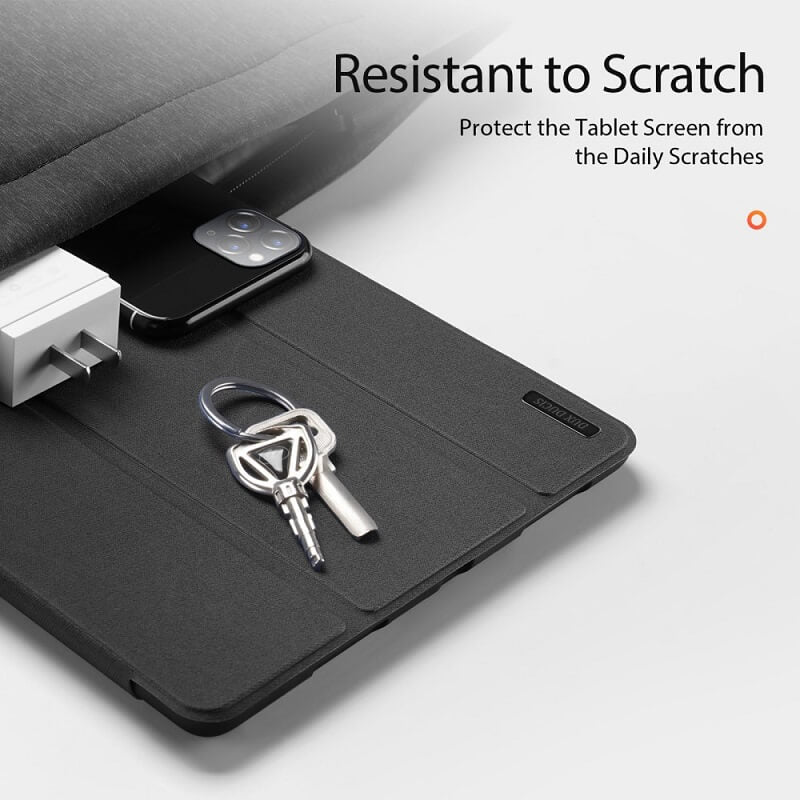 Калъф с Pen Поставка за Xiaomi Pad 8 Pro/ 8/ 7 Pro/ 7 11.2", Dux Ducis Domo Case, Черен (4)