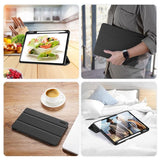 Калъф с Pen Поставка за Xiaomi Pad 8 Pro/ 8/ 7 Pro/ 7 11.2", Dux Ducis Domo Case, Черен (7)