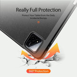 Калъф с Pen Поставка за Xiaomi Pad 8 Pro/ 8/ 7 Pro/ 7 11.2", Dux Ducis Domo Case, Черен (8)