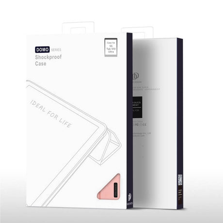 Калъф с Pen Поставка за Samsung Tab S10/S9 Ultra 14.6", Dux Ducis Domo Case, Розов (9)