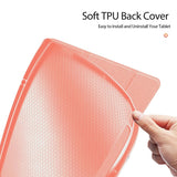Калъф с Pen Поставка за Samsung Tab S10/S9 Ultra 14.6", Dux Ducis Domo Case, Розов (8)