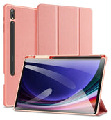 Калъф с Pen Поставка за Samsung Tab S10 Plus/ S9 Plus 12.4", Dux Ducis Domo Case, Розов