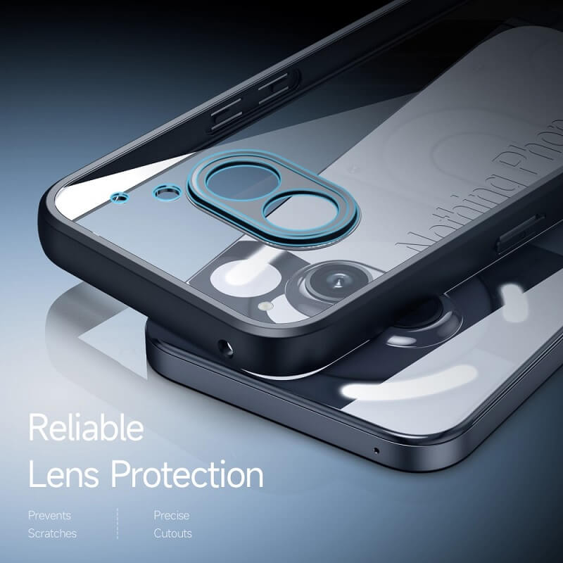 Елегантен Калъф за Nothing Phone 2A/ Plus, Dux Ducis Aimo Case, Черен (7)