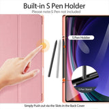 Калъф с Pen Поставка за Samsung Tab S10/S9 Ultra 14.6", Dux Ducis Domo Case, Розов (2)