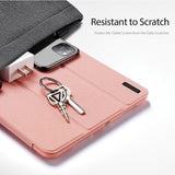 Калъф с Pen Поставка за Samsung Tab S10/S9 Ultra 14.6", Dux Ducis Domo Case, Розов (4)