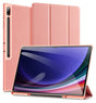 Калъф с Pen Поставка за Samsung Tab S10/S9 Ultra 14.6", Dux Ducis Domo Case, Розов