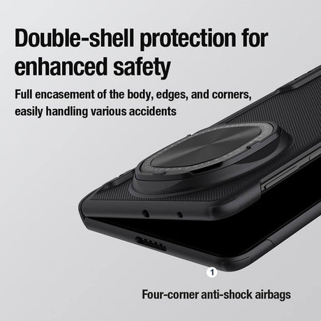 Калъф с Предпазител за Huawei Mate X6, Nillkin Super Frosted Shield Prop Case, Черен (6)