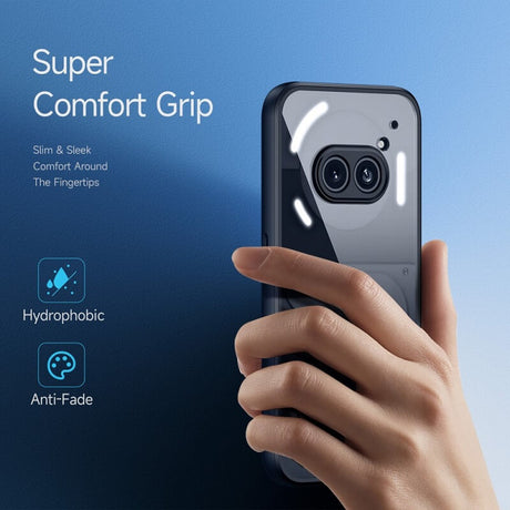 Елегантен Калъф за Nothing Phone 2A/ Plus, Dux Ducis Aimo Case, Черен (4)