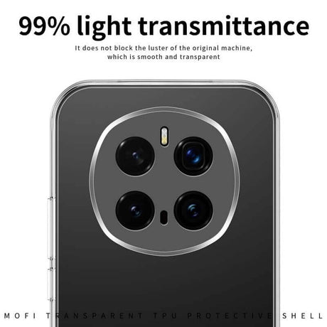 Силиконов Калъф за Honor Magic 7 Pro, Slim Transperant Case, Прозрачен (6)