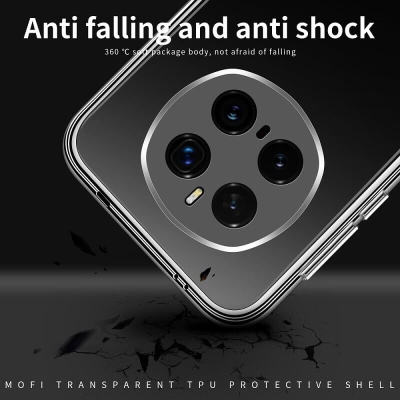 Силиконов Калъф за Honor Magic 7 Pro, Slim Transperant Case, Прозрачен (8)