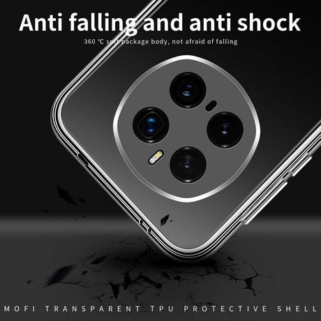 Силиконов Калъф за Honor Magic 7 Pro, Slim Transperant Case, Прозрачен (8)