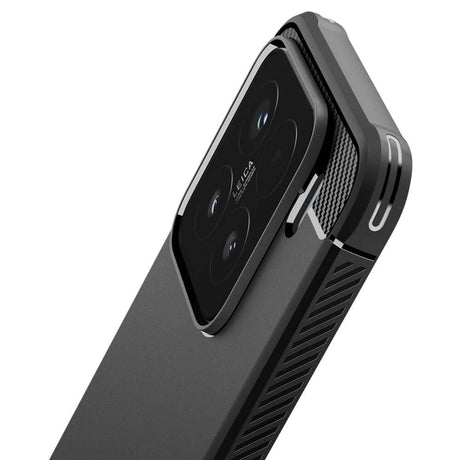 Противоударен Калъф за Xiaomi 15, Spigen Rugged Armor Case, Черен (8)